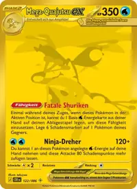 Mega-Quajutsu-ex 122/086 – Wachsendes Chaos (CRI), Pokémon-Karte Deutsch