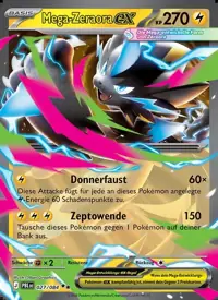 Mega-Zeraora-ex 027/084 – Dunkelnacht (PBL), Pokémon-Karte Deutsch