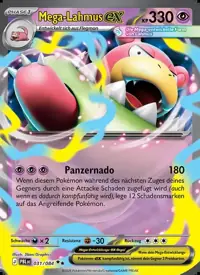 Mega-Lahmus-ex 031/084 – Dunkelnacht (PBL), Pokémon-Karte Deutsch