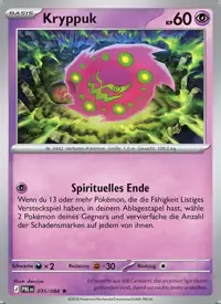 Kryppuk 035/084 – Dunkelnacht (PBL), Pokémon-Karte Deutsch
