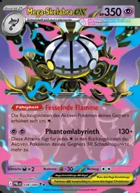 Mega-Skelabra-ex 038/084 – Dunkelnacht (PBL), Pokémon-Karte Deutsch