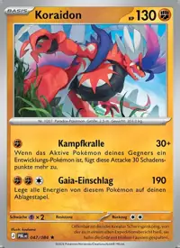 Koraidon 047/084 – Dunkelnacht (PBL), Pokémon-Karte Deutsch