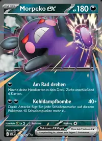 Morpeko-ex 055/084 – Dunkelnacht (PBL), Pokémon-Karte Deutsch
