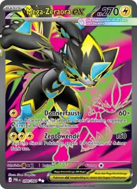 Mega-Zeraora-ex 098/084 – Dunkelnacht (PBL), Pokémon-Karte Deutsch