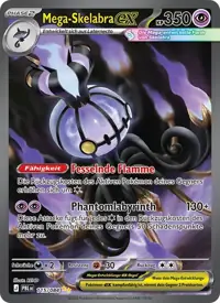 Mega-Skelabra-ex 115/084 – Dunkelnacht (PBL), Pokémon-Karte Deutsch