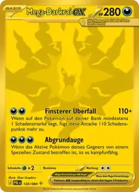 Mega-Darkrai-ex 120/084 – Dunkelnacht (PBL), Pokémon-Karte Deutsch