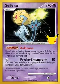 Selfe 43/146 – 30 Jahre: Klassische Sammlung, Pokémon-Karte Deutsch