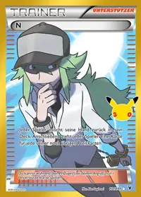 N 101/101 – 30 Jahre: Klassische Sammlung, Pokémon-Karte Deutsch