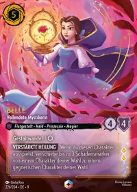 Belle - Vollendete Mystikerin 226/204 – Mythen, Lorcana-Karte Deutsch