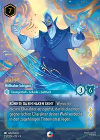 Hades - Höllischer Intrigant 237/204 – Mythen, Lorcana-Karte Deutsch