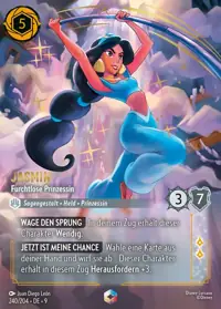Jasmin - Furchtlose Prinzessin 240/204 – Mythen, Lorcana-Karte Deutsch