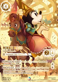 Minnie Maus - Geliebte Prinzessin 241/204 – Mythen, Lorcana-Karte Deutsch