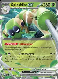 Spinsidias-ex 019/198 – Karmesin & Purpur (SVI), Pokémon-Karte Deutsch