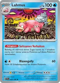 Lahmus 043/198 – Karmesin & Purpur (SVI), Pokémon-Karte Deutsch