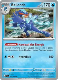 Bailonda 054/198 – Karmesin & Purpur (SVI), Pokémon-Karte Deutsch