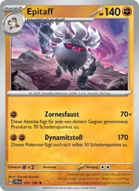Epitaff 109/198 – Karmesin & Purpur (SVI), Pokémon-Karte Deutsch