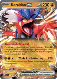 Koraidon-ex 125/198 – Karmesin & Purpur (SVI), Pokémon-Karte Deutsch