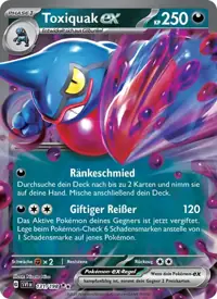 Toxiquak-ex 131/198 – Karmesin & Purpur (SVI), Pokémon-Karte Deutsch