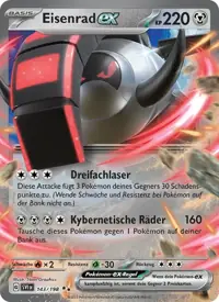 Eisenrad-ex 143/198 – Karmesin & Purpur (SVI), Pokémon-Karte Deutsch