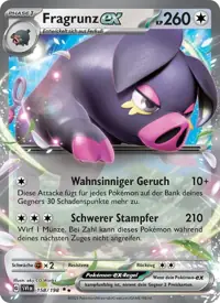 Fragrunz-ex 158/198 – Karmesin & Purpur (SVI), Pokémon-Karte Deutsch