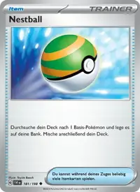 Nestball 181/198 – Karmesin & Purpur (SVI), Pokémon-Karte Deutsch
