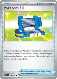 Pokécom 3.0 186/198 – Karmesin & Purpur (SVI), Pokémon-Karte Deutsch