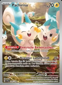 Pachirisu 208/198 – Karmesin & Purpur (SVI), Pokémon-Karte Deutsch