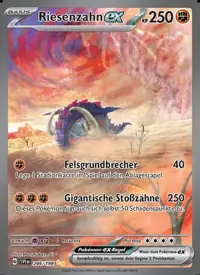 Riesenzahn-ex 246/198 – Karmesin & Purpur (SVI), Pokémon-Karte Deutsch