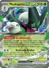 Maskagato-ex 015/193 – Entwicklungen in Paldea (PAL), Pokémon-Karte Deutsch