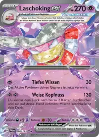 Laschoking-ex 086/193 – Entwicklungen in Paldea (PAL), Pokémon-Karte Deutsch