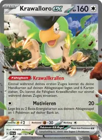 Krawalloro-ex 169/193 – Entwicklungen in Paldea (PAL), Pokémon-Karte Deutsch