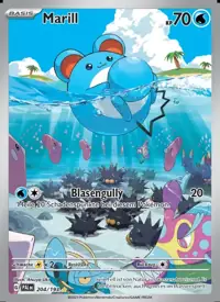 Marill 204/193 – Entwicklungen in Paldea (PAL), Pokémon-Karte Deutsch