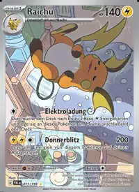 Raichu 211/193 – Entwicklungen in Paldea (PAL), Pokémon-Karte Deutsch