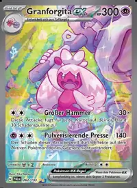 Granforgita-ex 262/193 – Entwicklungen in Paldea (PAL), Pokémon-Karte Deutsch