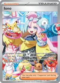 Iono 269/193 – Entwicklungen in Paldea (PAL), Pokémon-Karte Englisch
