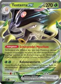 Tenterra-ex 022/197 – Obsidian Flammen (OBF), Pokémon-Karte Deutsch