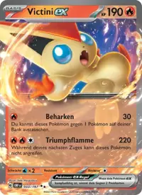 Victini-ex 033/197 – Obsidian Flammen (OBF), Pokémon-Karte Deutsch