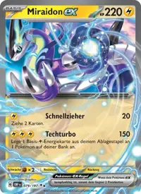 Miraidon-ex 079/197 – Obsidian Flammen (OBF), Pokémon-Karte Deutsch