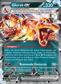 Glurak-ex 125/197 – Obsidian Flammen (OBF), Pokémon-Karte Deutsch