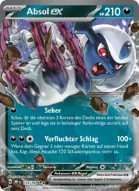 Absol-ex 135/197 – Obsidian Flammen (OBF), Pokémon-Karte Deutsch