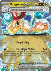 Dragoran-ex 159/197 – Obsidian Flammen (OBF), Pokémon-Karte Deutsch