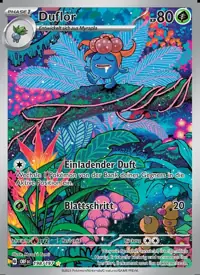 Duflor 198/197 – Obsidian Flammen (OBF), Pokémon-Karte Deutsch