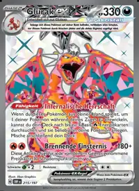 Glurak-ex 215/197 – Obsidian Flammen (OBF), Pokémon-Karte Deutsch