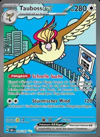 Tauboss-ex 225/197 – Obsidian Flammen (OBF), Pokémon-Karte Deutsch