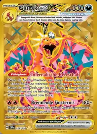 Glurak-ex 228/197 – Obsidian Flammen (OBF), Pokémon-Karte Deutsch
