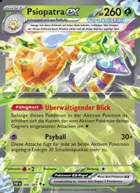 Psiopatra-ex 006/091 – Paldeas Schicksale (PAF), Pokémon-Karte Deutsch