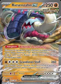 Riesenzahn-ex 053/091 – Paldeas Schicksale (PAF), Pokémon-Karte Deutsch