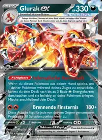 Glurak-ex 054/091 – Paldeas Schicksale (PAF), Pokémon-Karte Deutsch