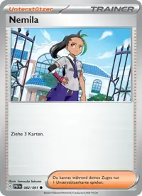 Nemila 082/091 – Paldeas Schicksale (PAF), Pokémon-Karte Deutsch