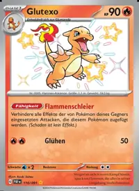 Glutexo 110/091 – Paldeas Schicksale (PAF), Pokémon-Karte Deutsch